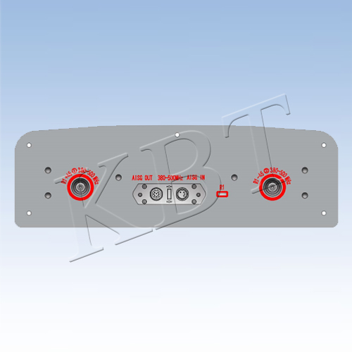 Antenne panneau XPol 380-500 MHz, 65°, 15 dBi, 0-14°