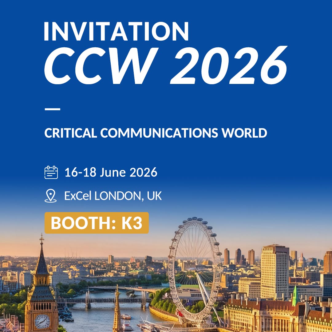 تمكين الاتصالات الحيوية — قابلوا KBT في مؤتمر CCW 2026 في لندن!
