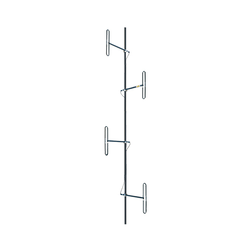 VPOL 150MHz 8-12dBi 4 Dipole Antenna with JM-DB Bracket VPOL 150MHz 8-12dBi 4 Dipole Antenna with JM-DB Bracket