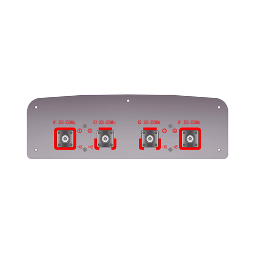 XPOL 300-350MHz 65° 12dBi Panel Antenna XPOL 300-350MHz 65° 12dBi Panel Antenna