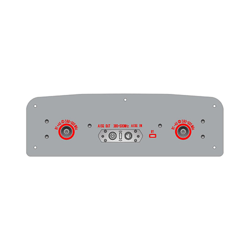 Antenă panou XPol 380-500MHz, 65°, 15dBi, 0-14°