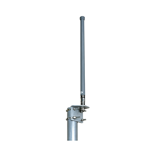 Antena omnidireccional de fibra de vidrio VPol de 885-960 MHz y 3 dBi, 30 cm.