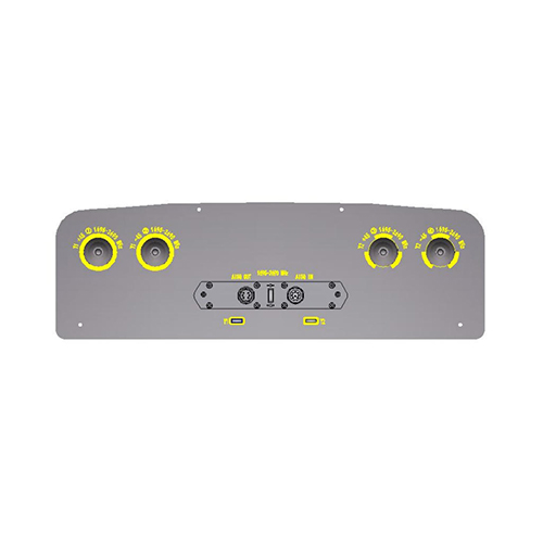 XX Pol 1695-2690MHz*2 32° 21dBi 2-12° Integrated RET Outdoor Directional Dual-band Antenna