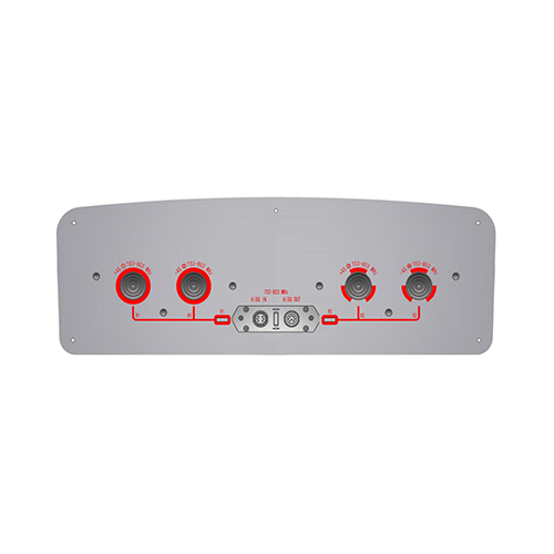 Xpol 703-803MHz 16dBi 2-12° Base staion Panel 5G Antenna
