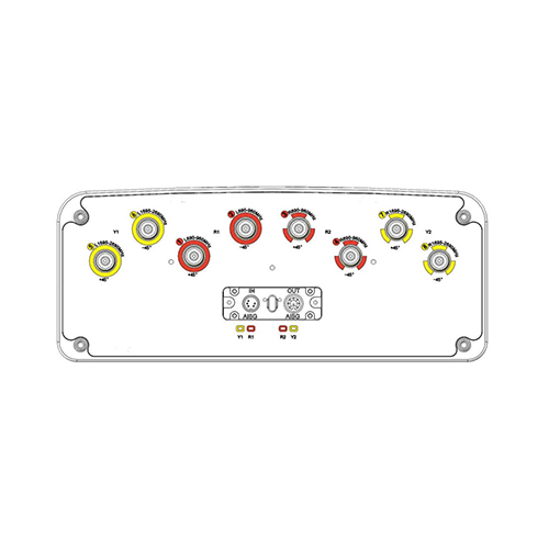 8 Anschlüsse, 2L2H, 2,0 m Antenne