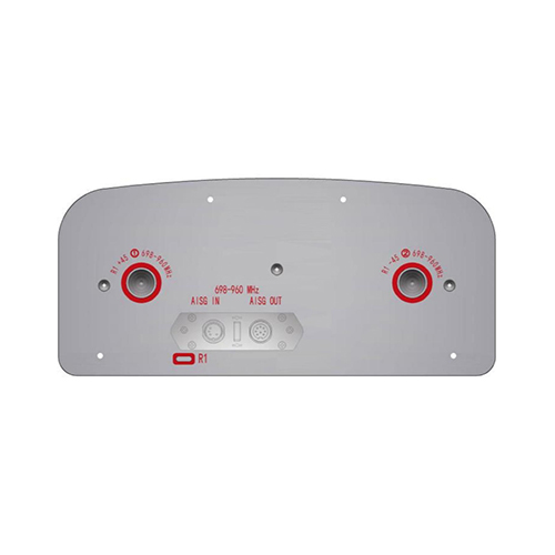 Antena de 2 puertos, 1L, 2,1 m y 17 dBi