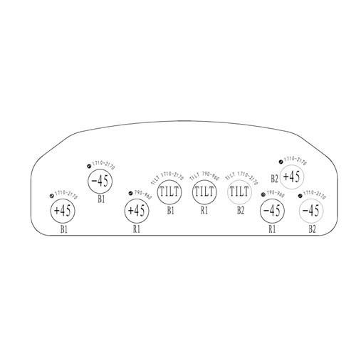 XXXPOL 820-2170MHz 15-17dBi 65° Panel Antenna