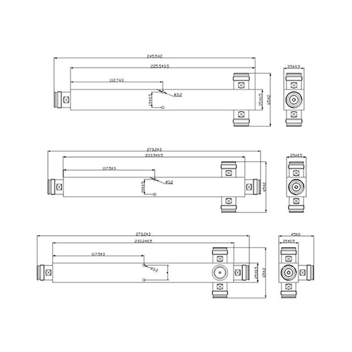 Serie di splitter di potenza 690-3800 MHz