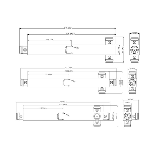 Serie di splitter di potenza 600-3800 MHz