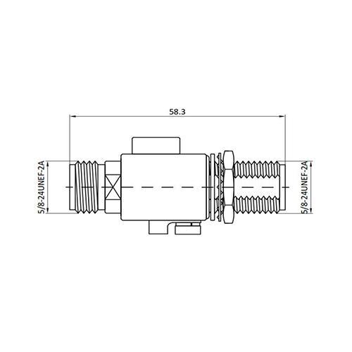 DC~6000MHz 2-Port Lightning Arrester