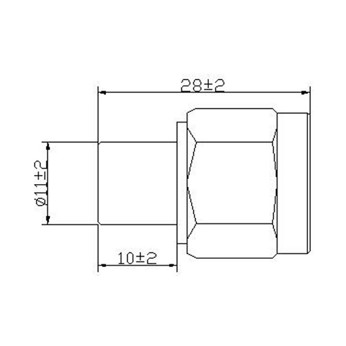 Carga de 5 W, frecuencia que cubre de CC a 3700 MHz. Carga ficticia para dispositivo pasivo.