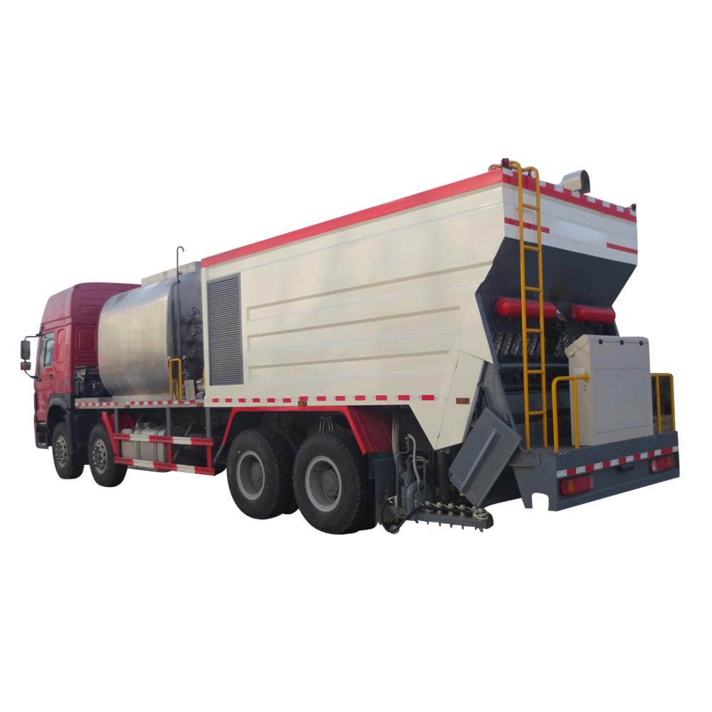 caminhão selador sincrônico de asfalto de cascalho