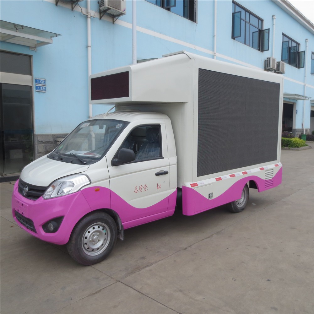 Китай 6-колесный мобильный рекламный грузовик, производитель