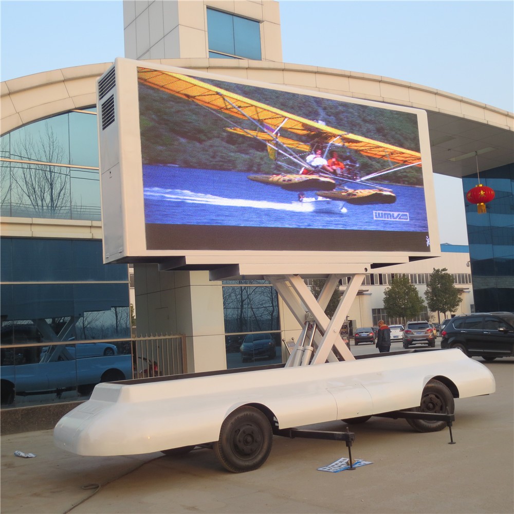 Китай Открытый полноцветный светодиодный экран прицепа, производитель