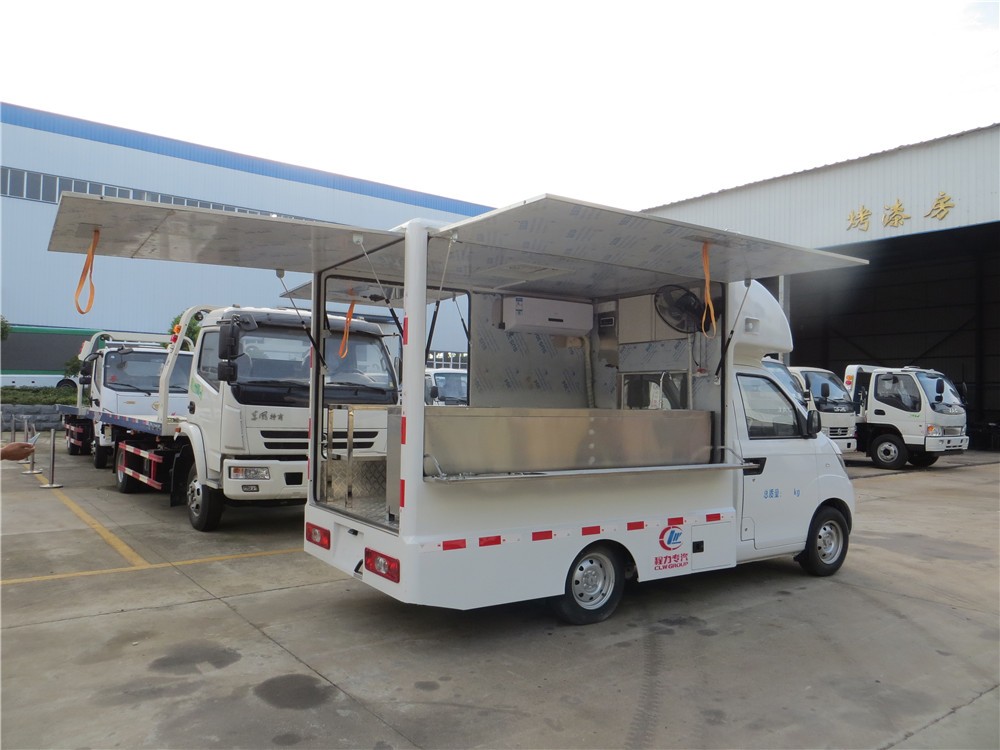 Китай 6-колесный продовольственный грузовик, производитель