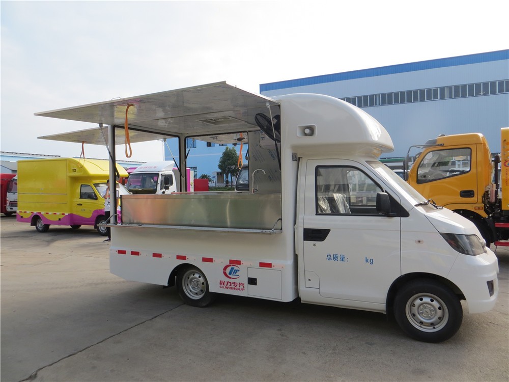 Китай 6-колесный продовольственный грузовик, производитель