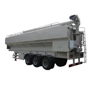55 Cbm Bulk Feed Cargo-aanhangwagen