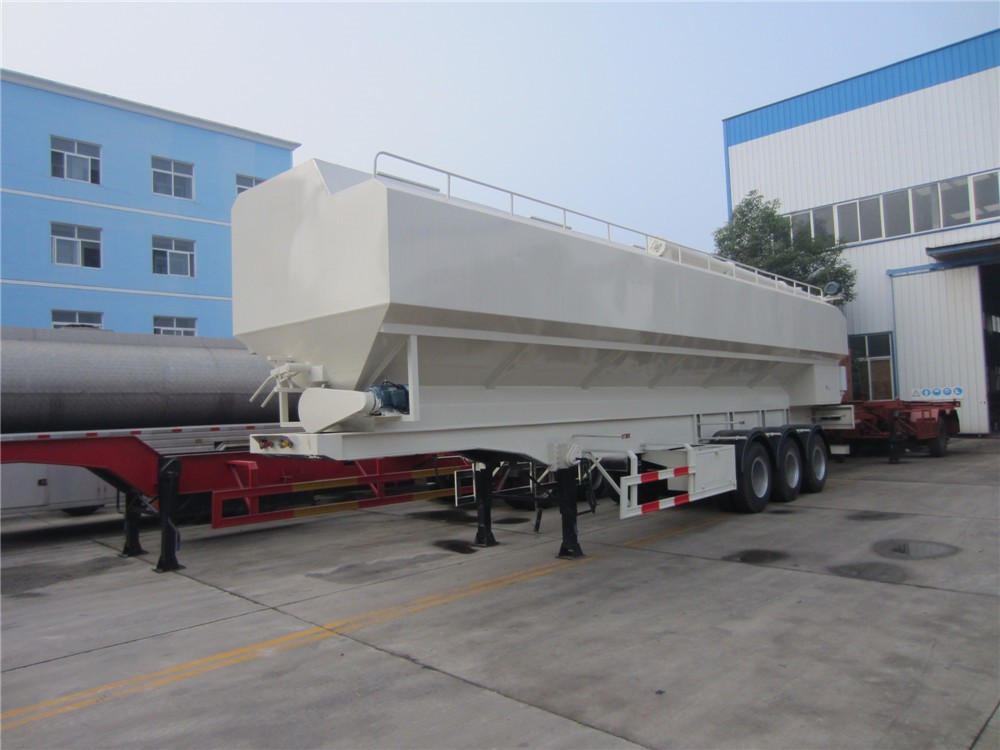 Китай 55 Cbm Bulk Feed Cargo Trailer, производитель
