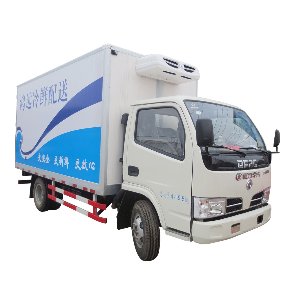 Dongfeng 4 Ton Frozen Food Van Trucks