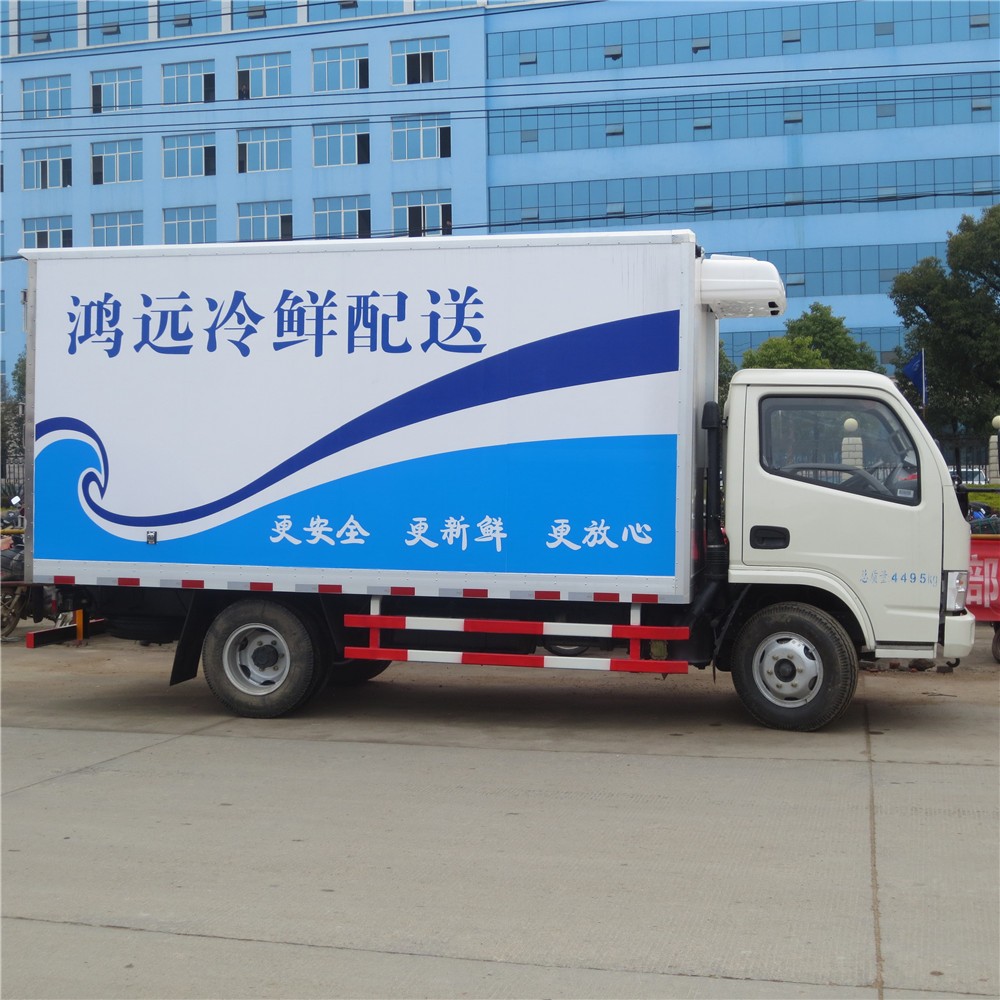 Китай 4-тонные фургоны для замороженных продуктов Dongfeng, производитель