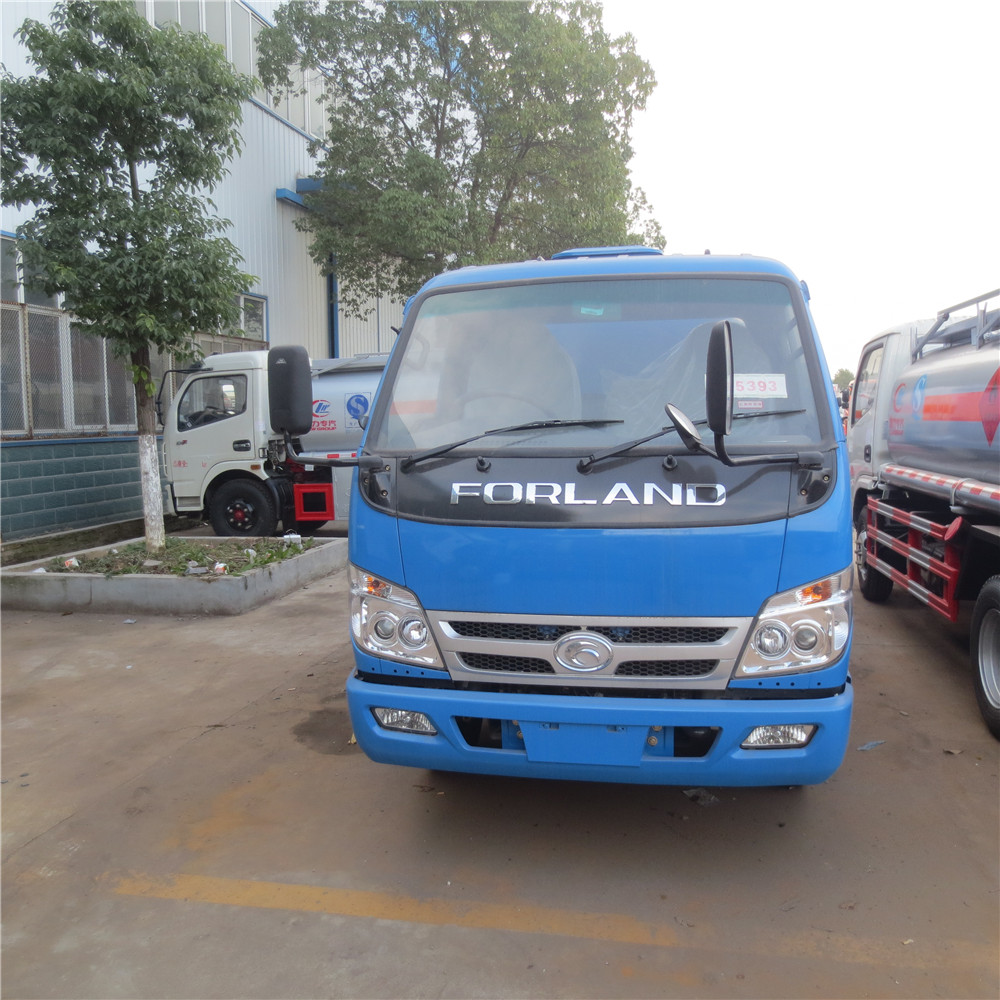 3000 liters milk transport truck