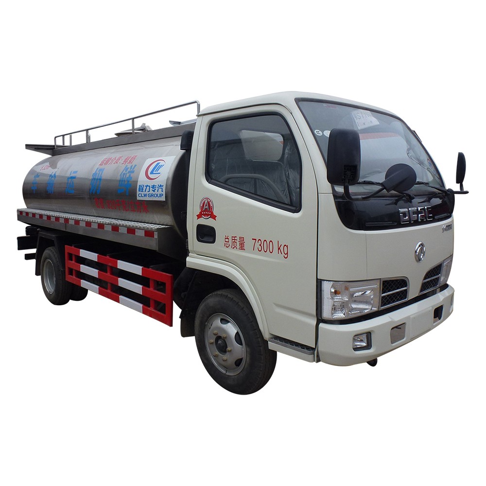 Dongfeng 5 Cbm tankwagen voor vloeibaar voedsel