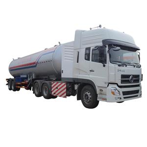 2 Gandar 40.5 Cbm 17 Ton Lpg Tanker Semitrailer