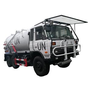 Dongfeng 6 * 6 caminhão tanque de esgoto