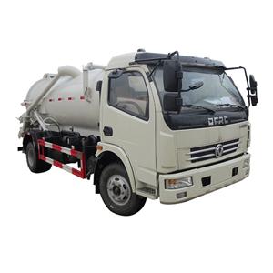 6 Cbm hindi kinakalawang na asero Waste Water Truck