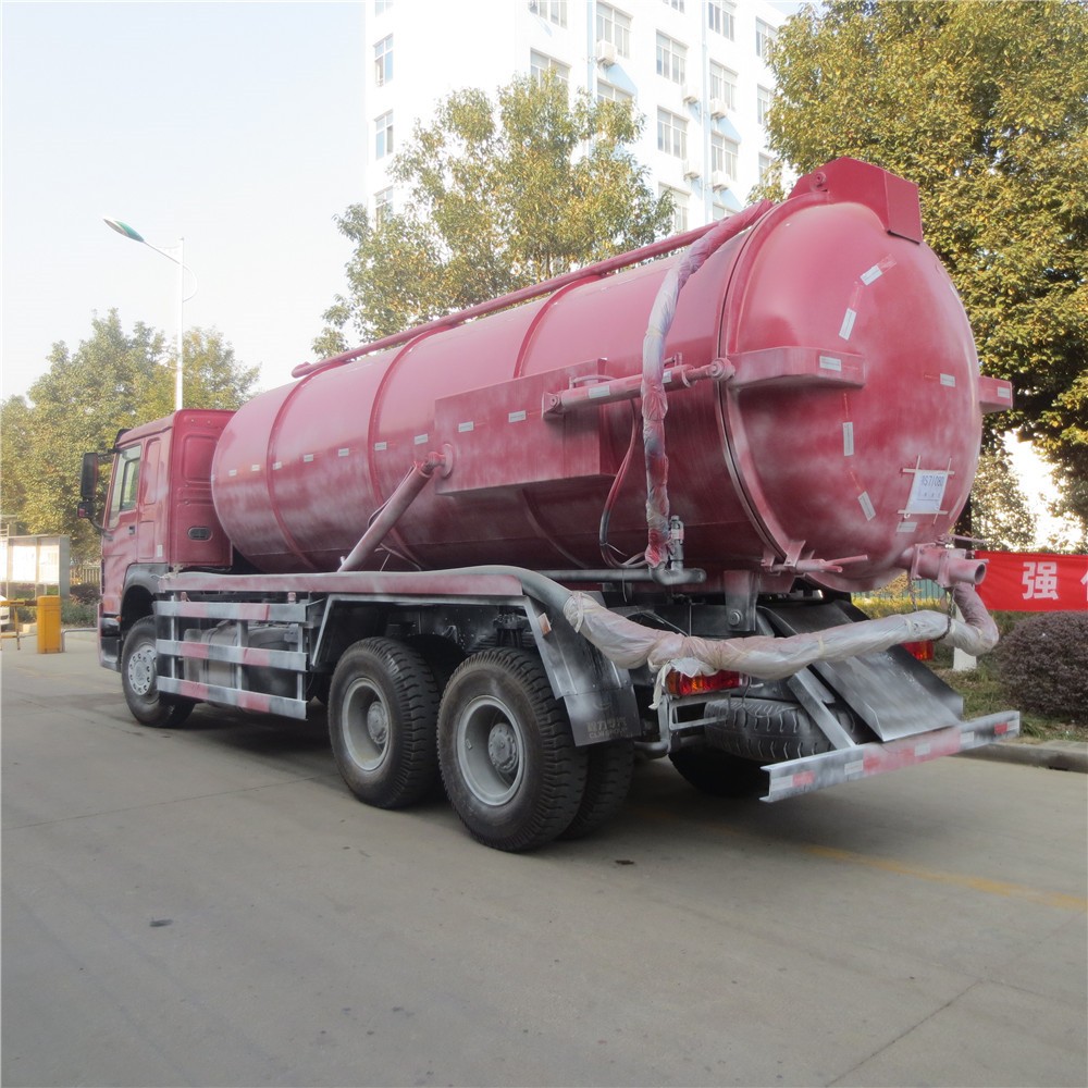 Howo 18 Cbm Sewage Tanker Truck