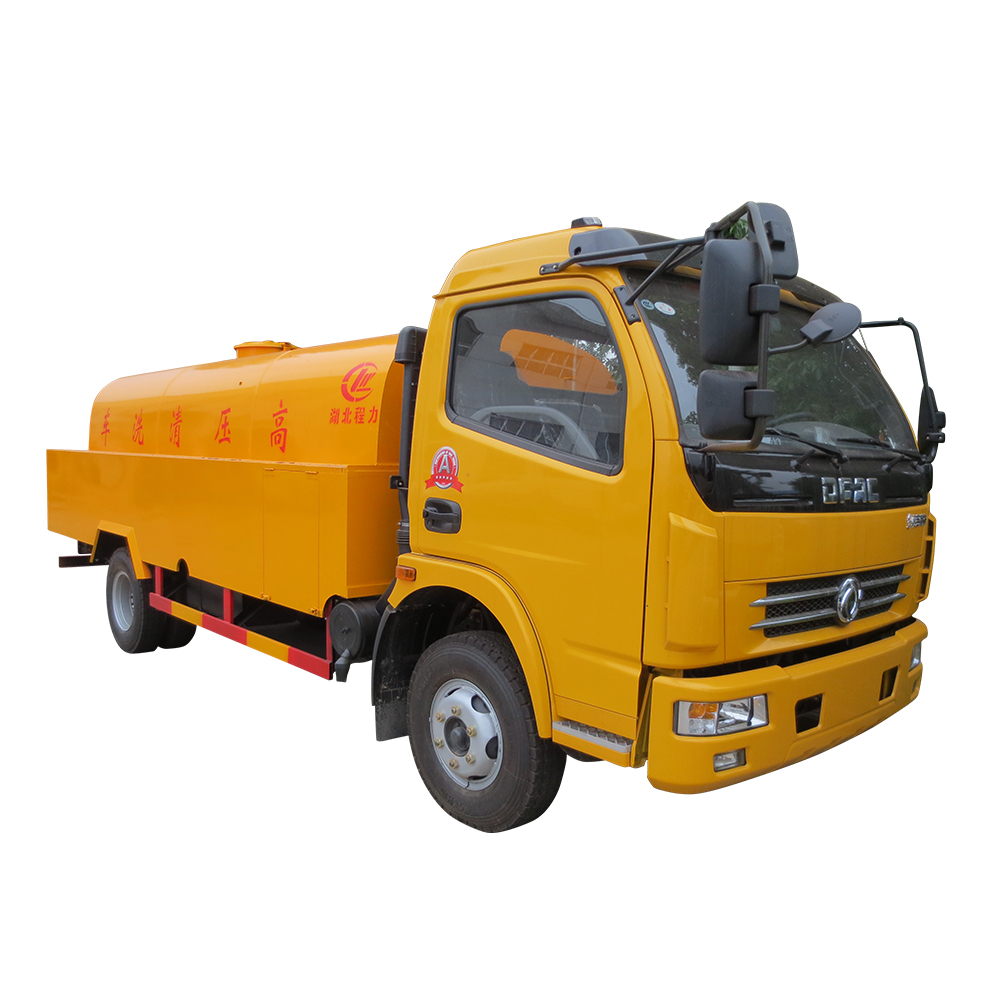 guardrail cleaning truck