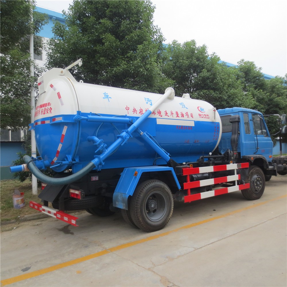 Dongfeng 10 Cbm Sewage Tanker Truck