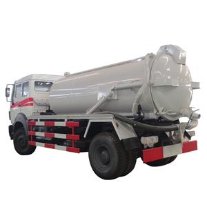 Camión de succión de aguas residuales de 10 Cbm