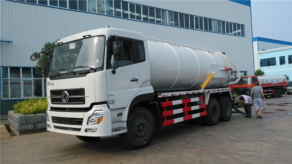 dongfeng vacuum suction truck