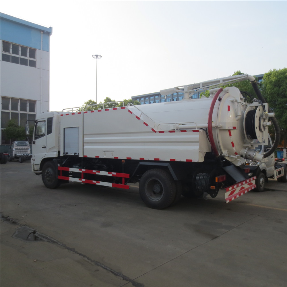 dongfeng sewer flusher truck