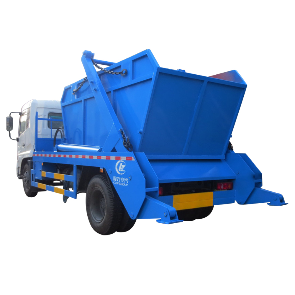 8 m3 Hydraulic lifter garbage truck
