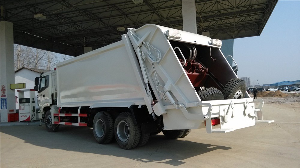 Китай Колесный мусоровоз с уплотнением отходов Foton 10, производитель