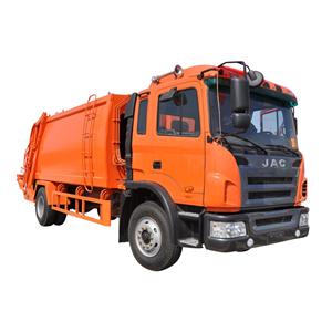 Caminhão compactador de lixo Jac de 8 toneladas