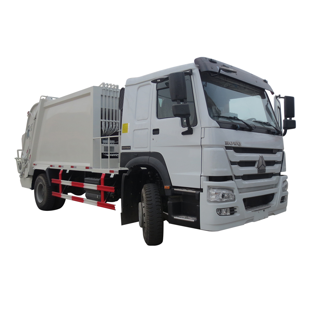 12 m3 garbage compactor truck