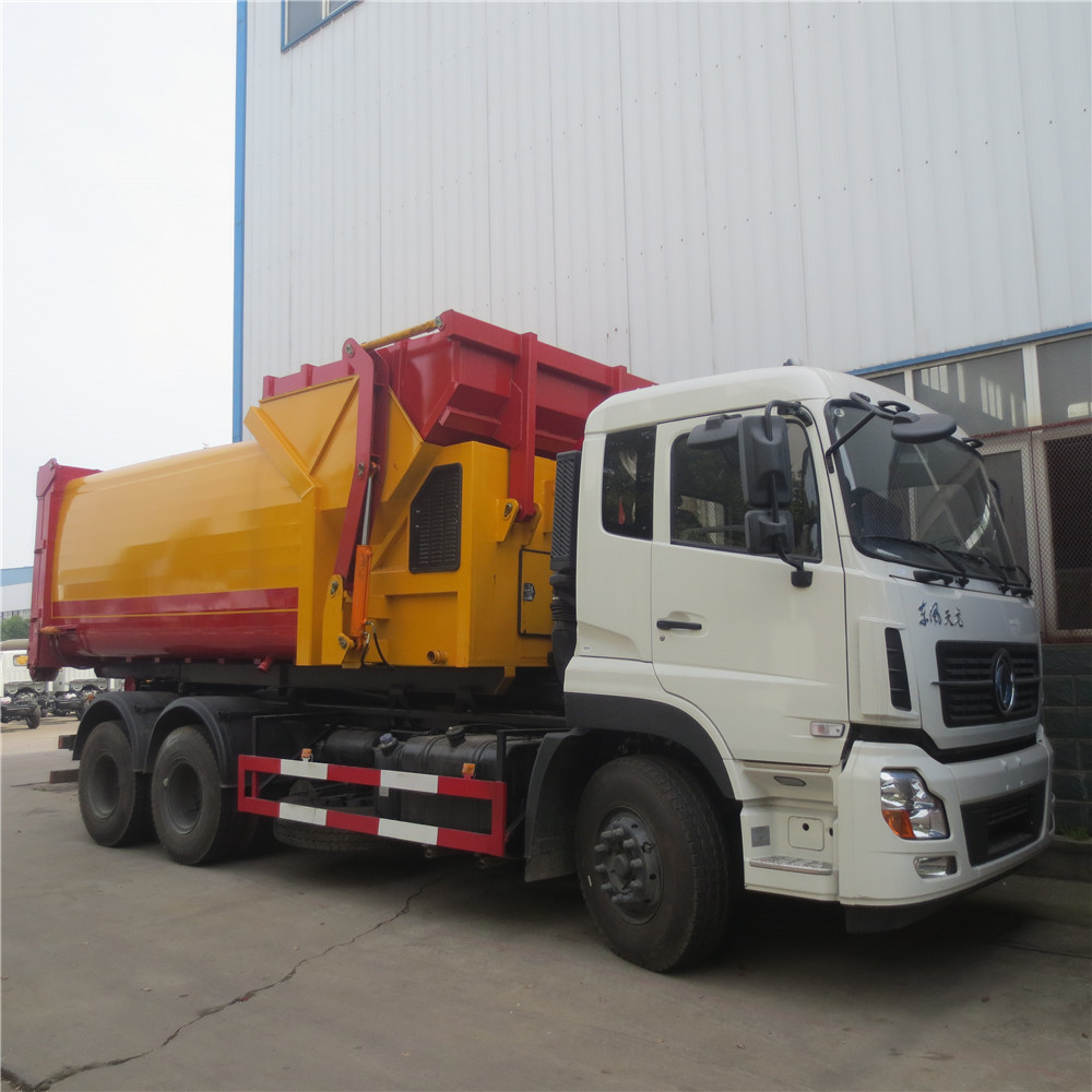 6*4 garbage collection truck
