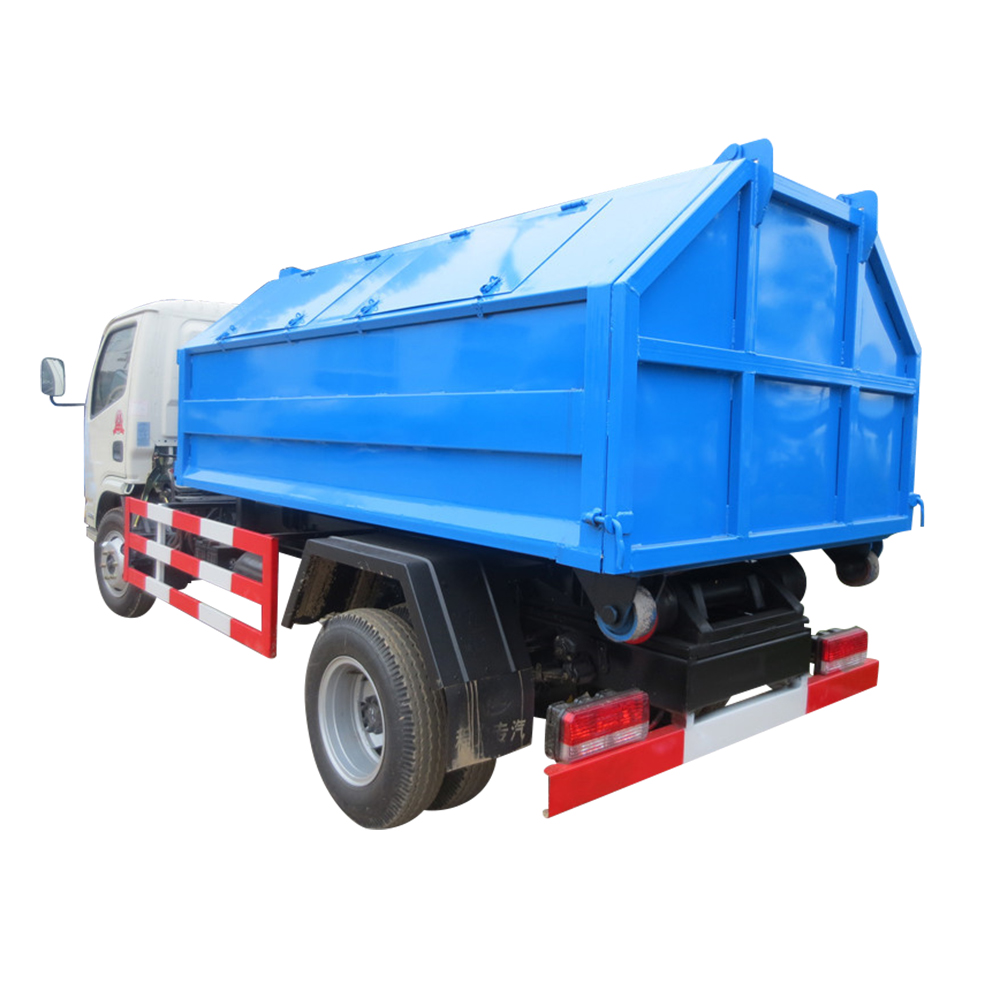 Caminhão de lixo basculante de 3 toneladas