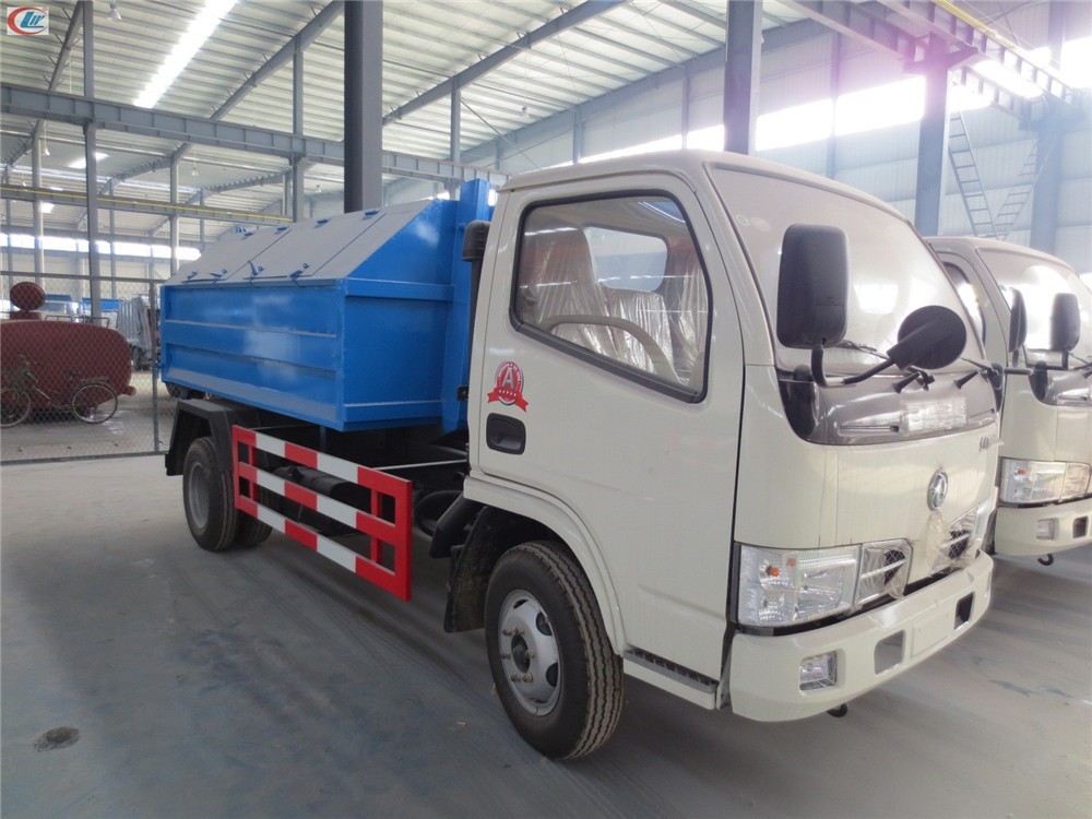 Китай Dongfeng 3-тонный мусоровоз с подъемником для мусора, производитель