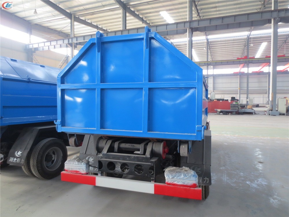 Китай Dongfeng 3-тонный мусоровоз с подъемником для мусора, производитель