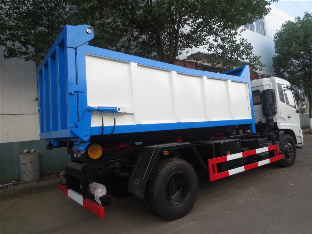 6 Wheel Roll Off Container Garbage Truck