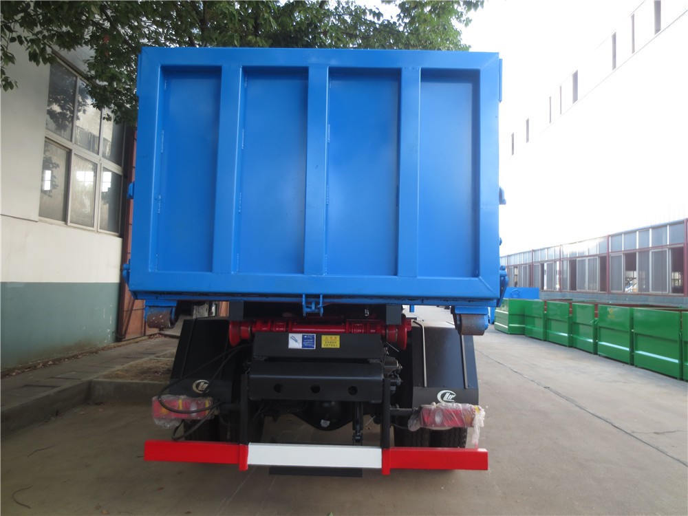 Китай 6-колесный мусоровоз с мусоровозом, производитель