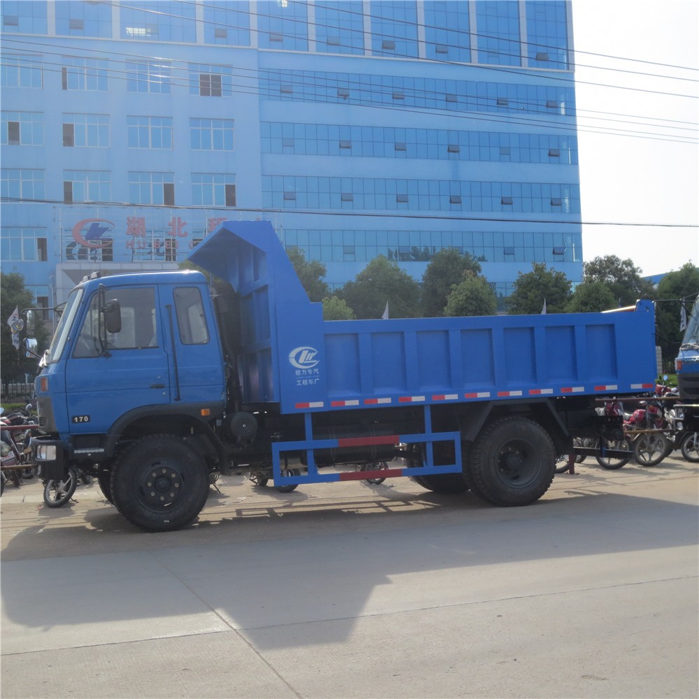 Китай Размеры 6-колесного мусоровоза Dongfeng, производитель