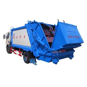 Dongfeng 8 M3 vuilniswagen met hydraulische arm