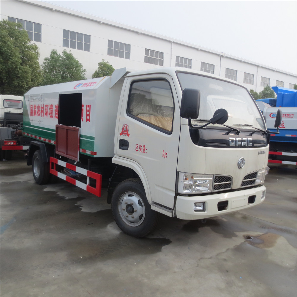 4 m3 refuse collection truck