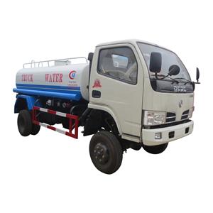 کامیون مخزن آب Dongfeng 4 * 4 3000 لیتر