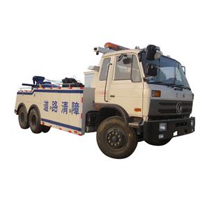 Grúa de auxilio pesado de 10 ruedas Dongfeng